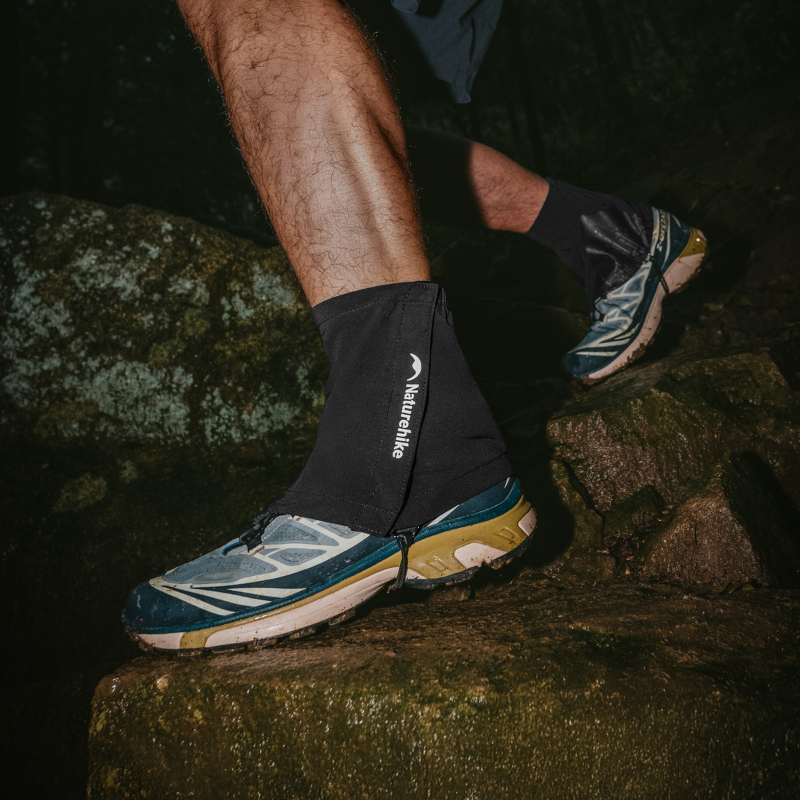 Naturehike ultralehké návleky na boty Trail Running – černé