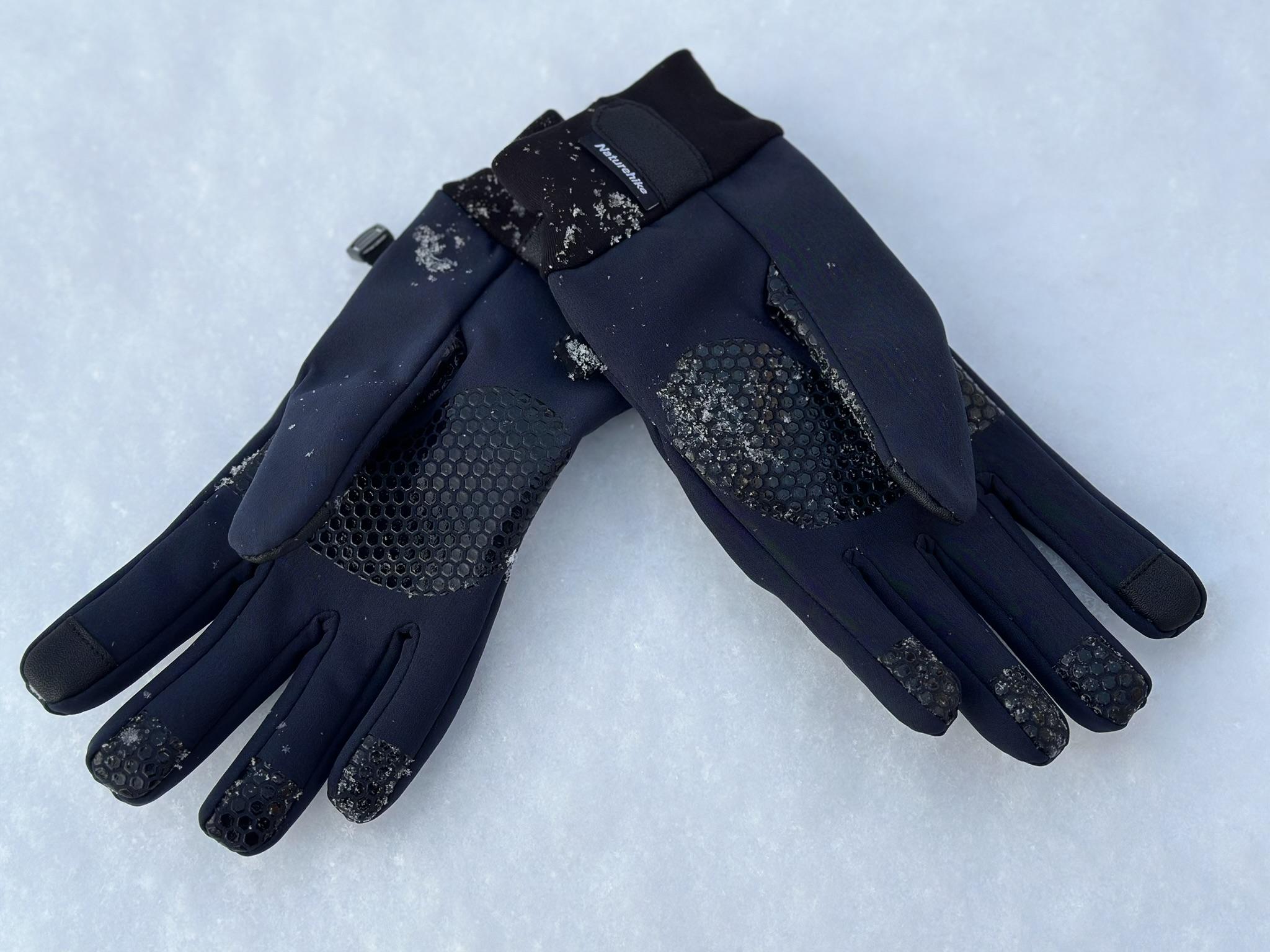 Naturehike teplé vodoodpudivé rukavice GL05 - tmavě modré
