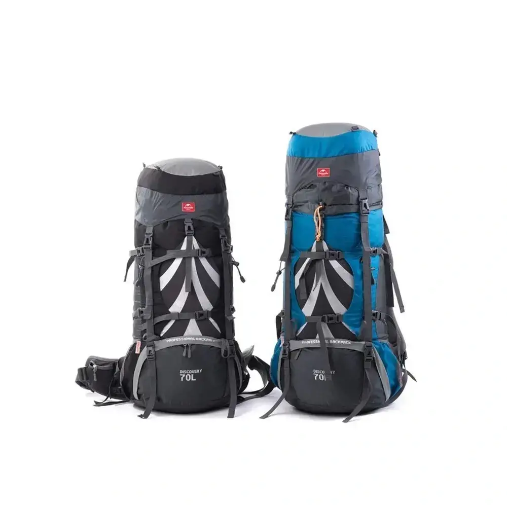 Naturehike expediční batoh 70+5l - modrý