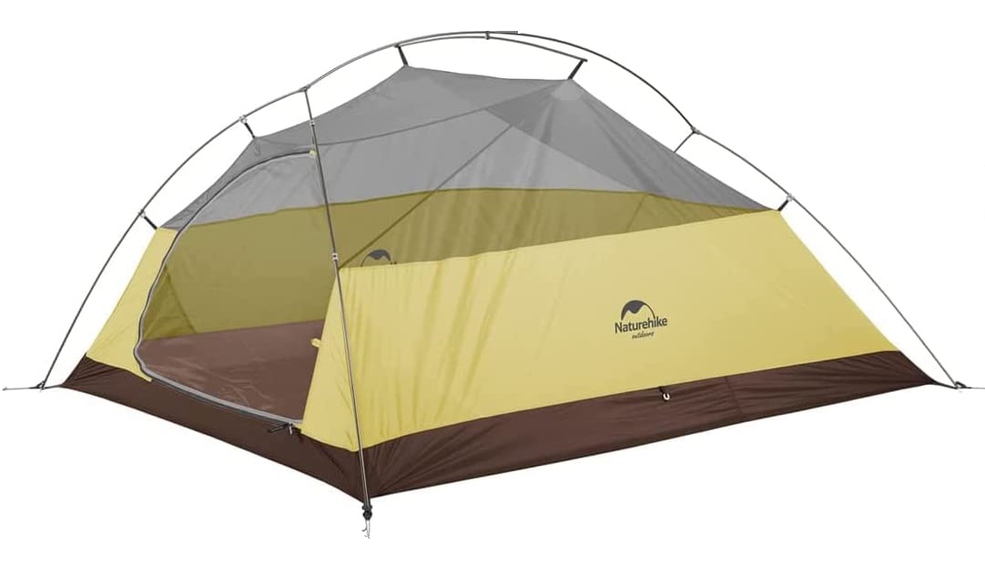 Naturehike ultralehký stan Cloud Up3 20D 2032g - tmavě zelený