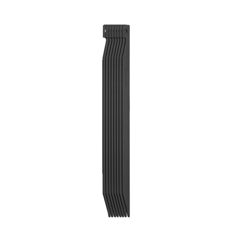 Naturehike lehké stanové kolíky 8ks 20cm - černé