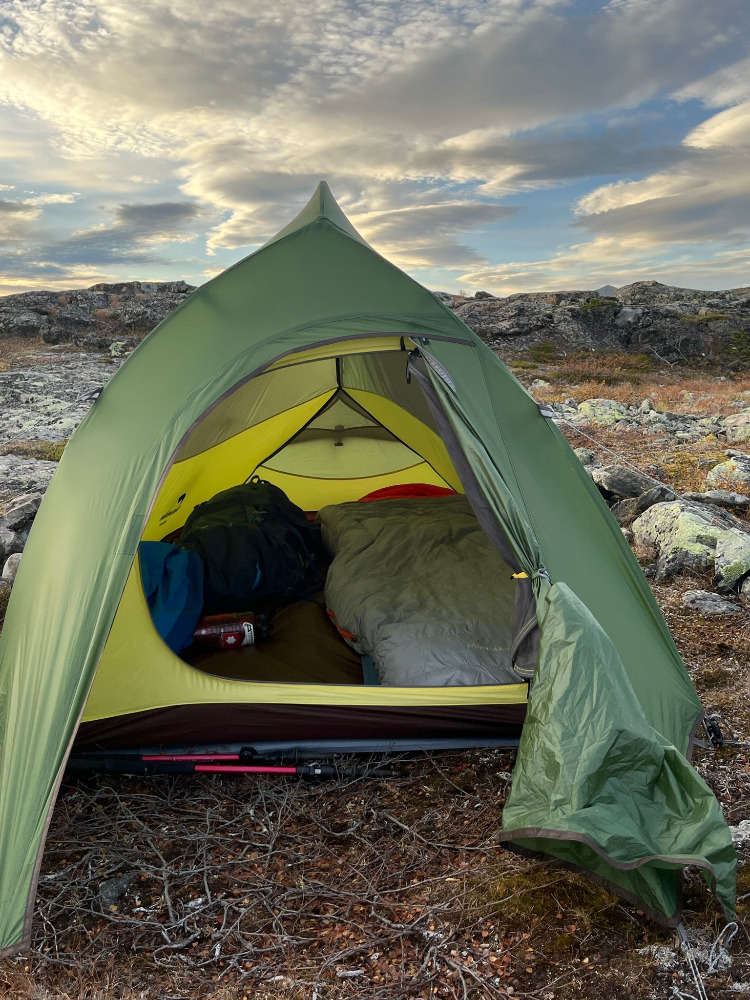 Naturehike ultralehký stan Cloud Up2 20D 1568g - zelený