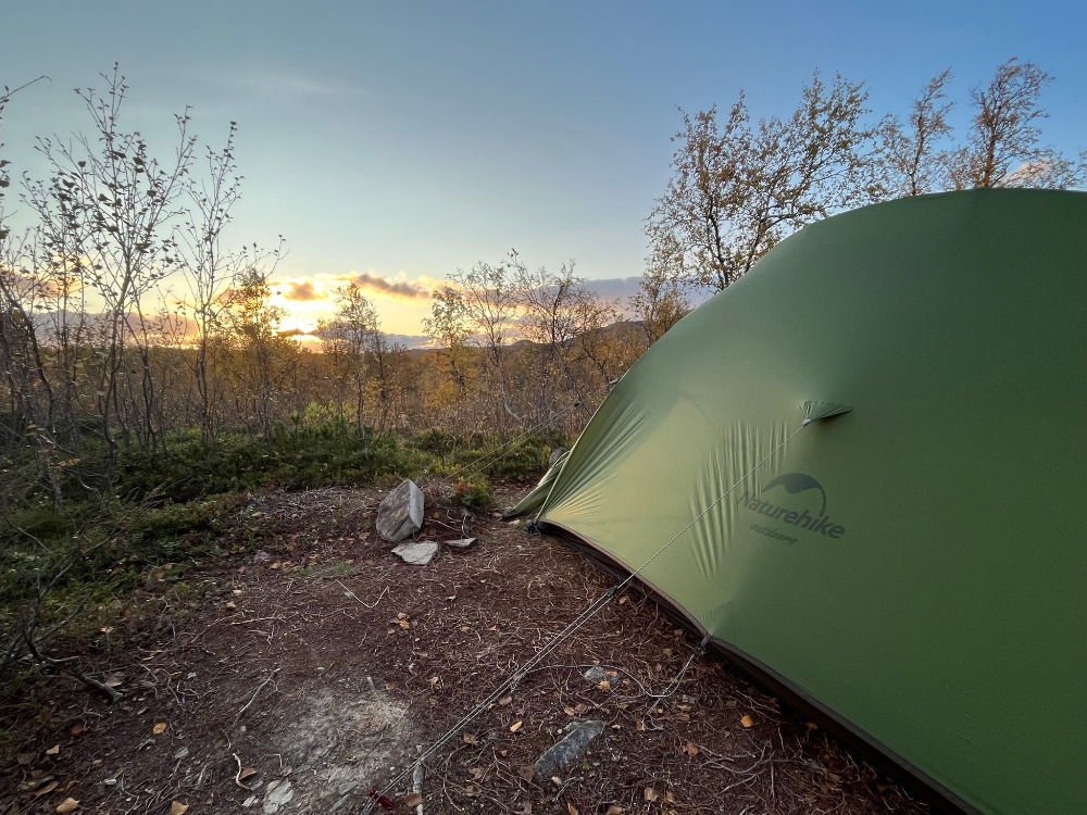 Naturehike ultralehký stan Cloud Up2 20D 1568g - zelený