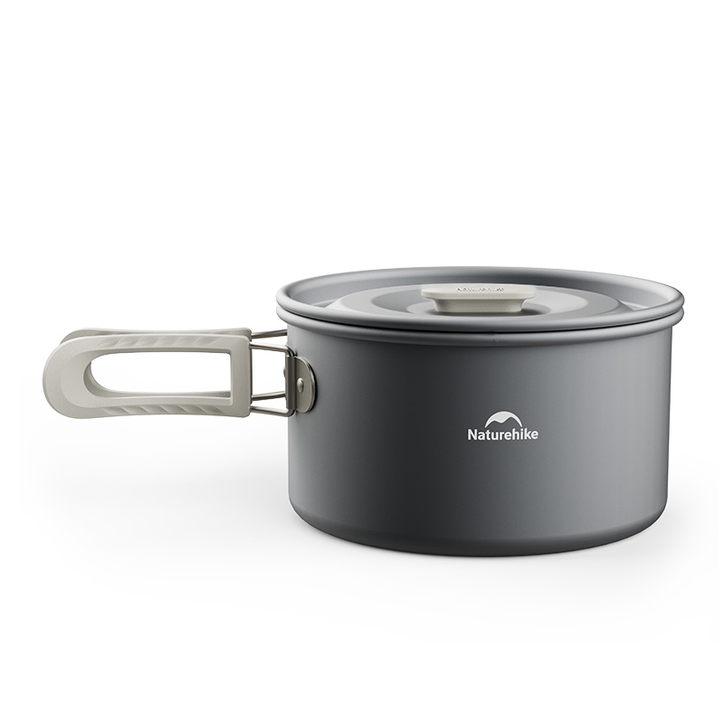 Naturehike hliníková sada nádobí pro 2-4 osoby var. 1. - 750g