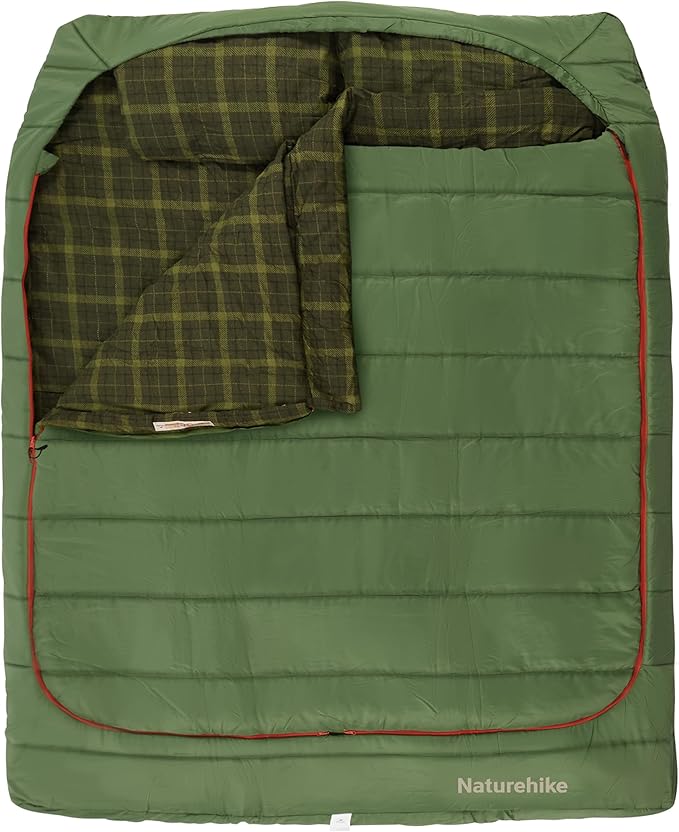 Naturehike dvojitý spací pytel Akimo 5,4 kg - zelený