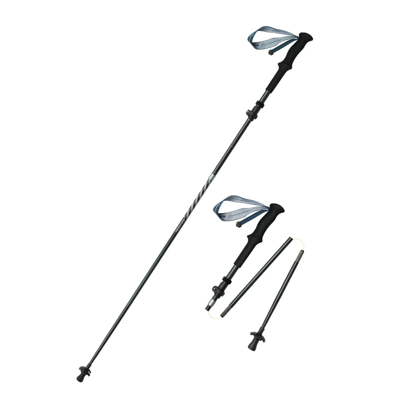 Naturehike hliníkove skládací hole Gale pár 468g - modrá