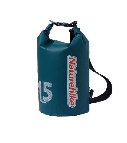 Naturehike nepromokavý vak 15l - petrolejová