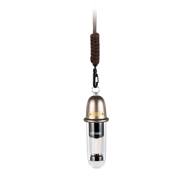 Naturehike outdoorové světlo Bludička 2v1 104g - zlatý