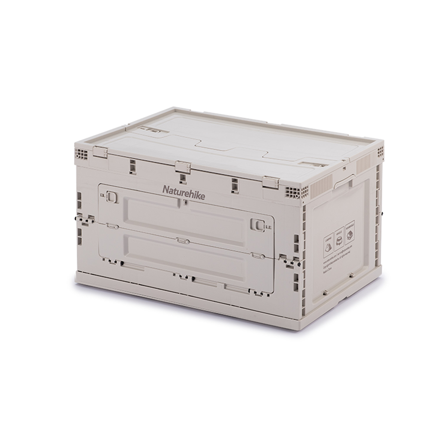 Naturehike skladovací box L 80l - šedý