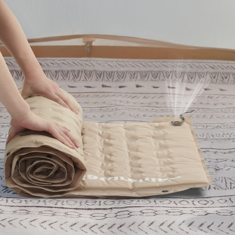 Naturehike dvojitá karimatka Trail s nafukovacím polštářem zesílená 3600g - zelená