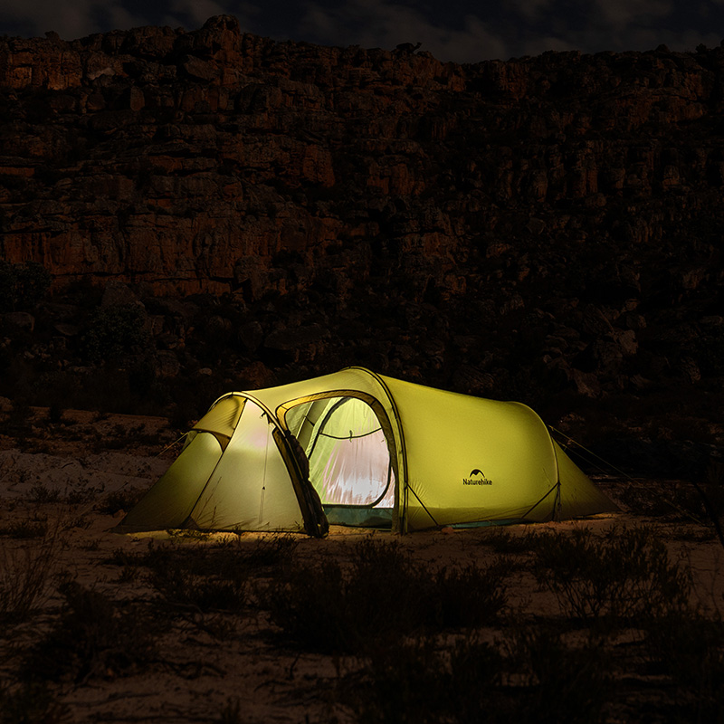 Naturehike ultralehký stan Opalus 15D 2420g - olivový