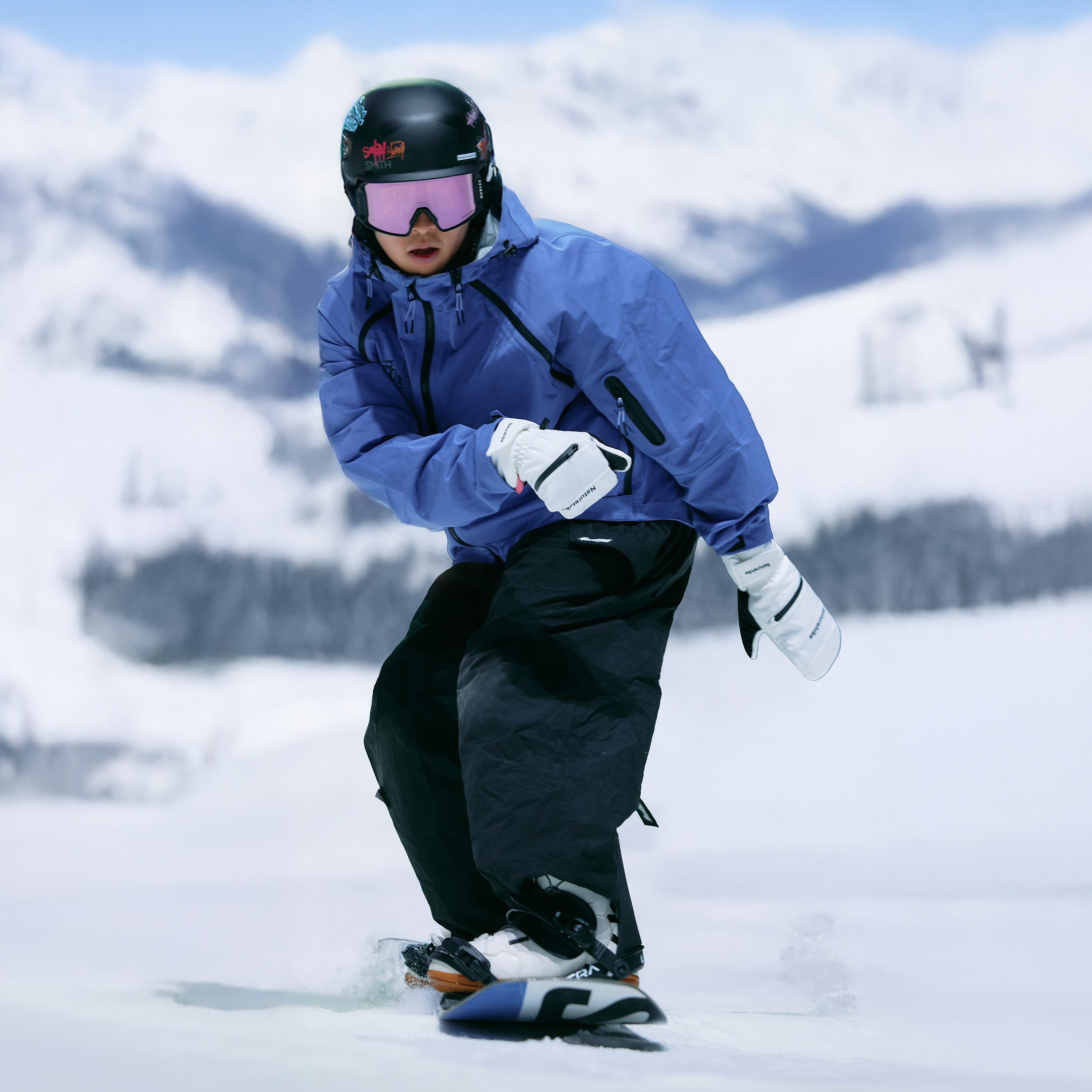 Naturehike zimní rukavice vel. XL - bílé