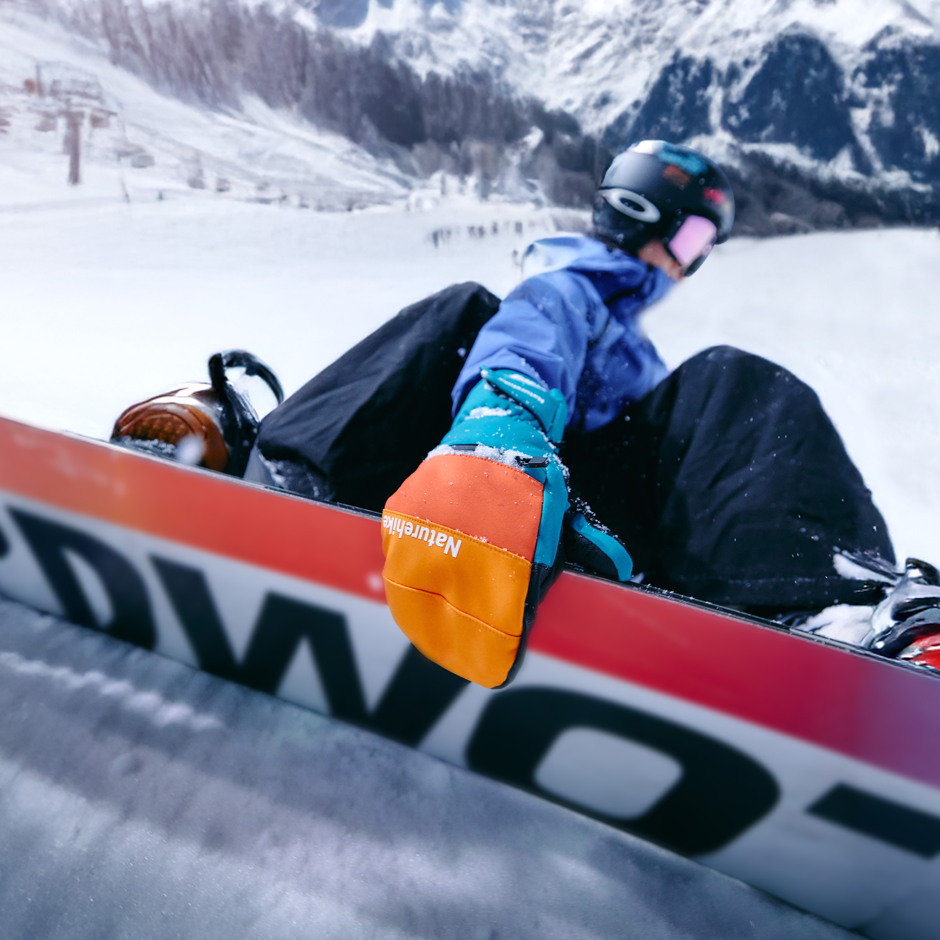 Naturehike zimní rukavice - barevné