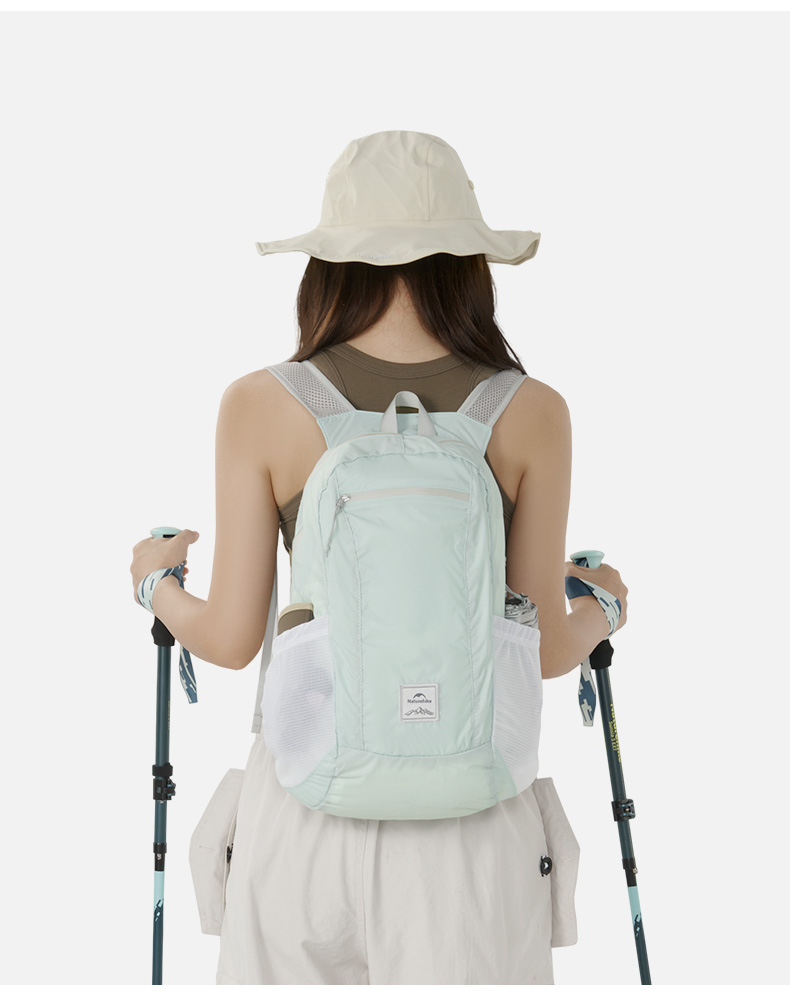 Naturehike ultralight sbalitelný batoh 18l 120g - mentolový