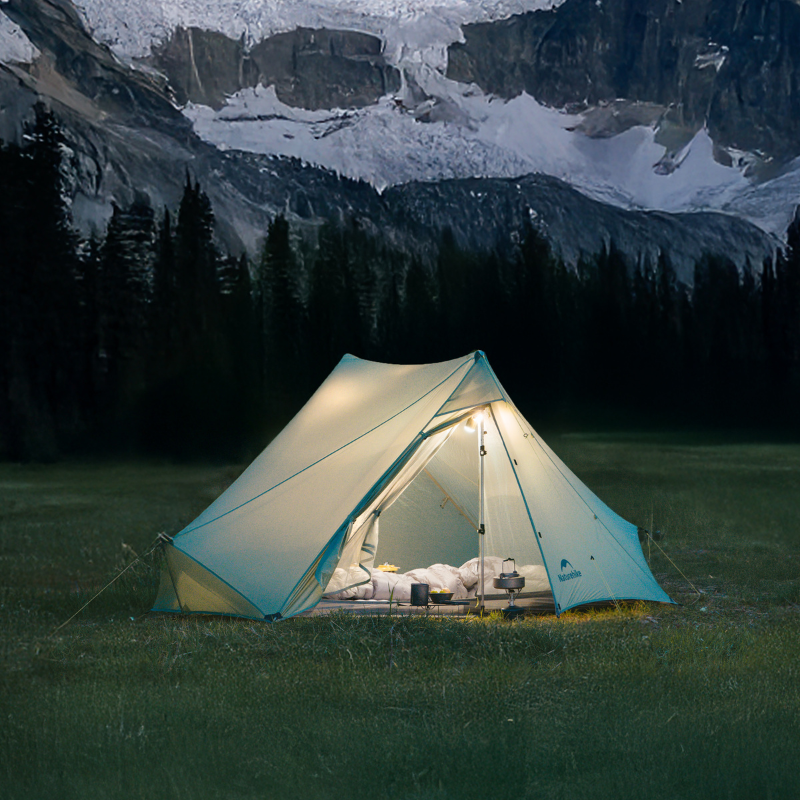 Naturehike ultralehký stan Summiture 2 15D 1246 g -  šalvějově zelený