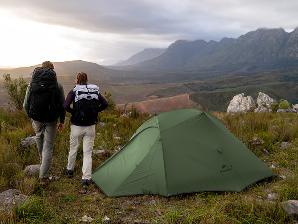 Naturehike ultralehký stan Cloud Up3 série Pro 20D 1930g - navy