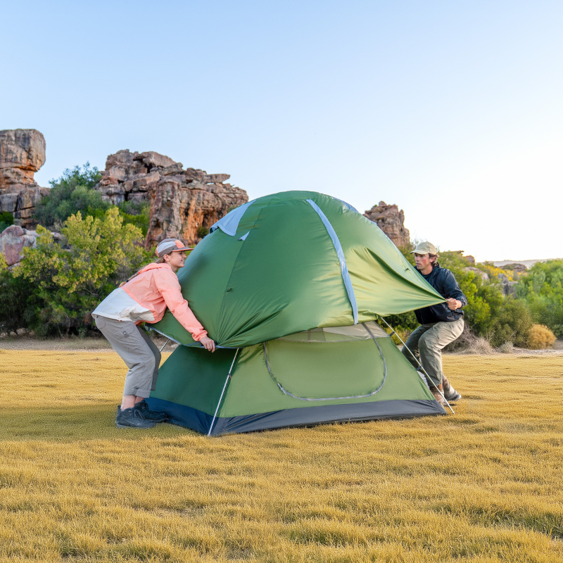 Naturehike stan Bleik pro 3 osoby 3000g - zelená