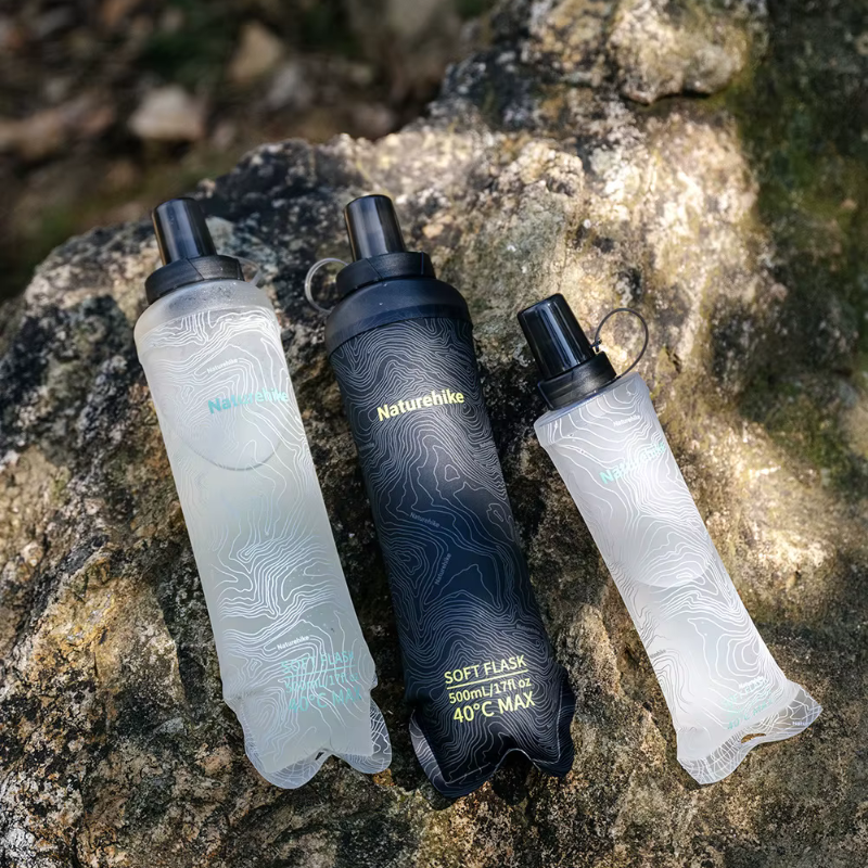 Naturehike TPU Soft Flask láhev 250 ml - černá