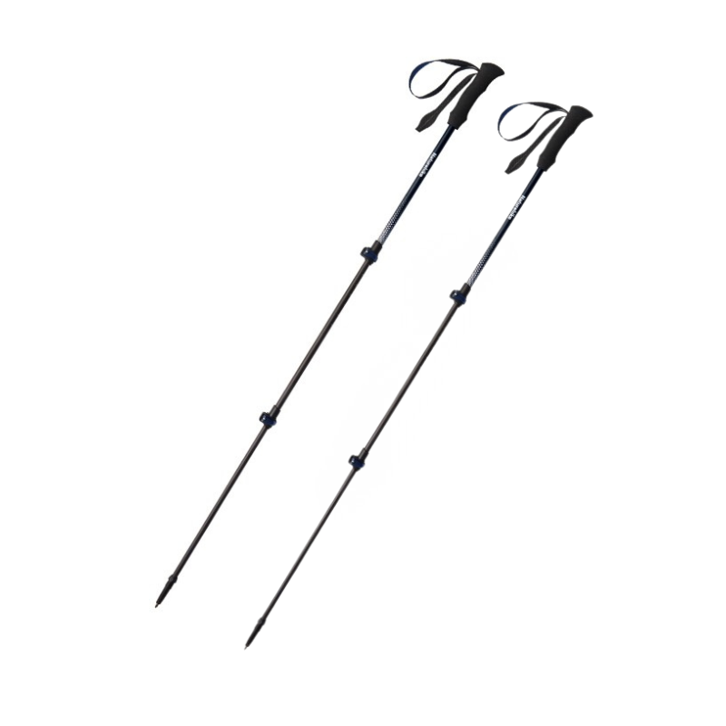 Naturehike karbonové trekové hole Hoar Trek EXT1 pár (135 cm) 348g – černé