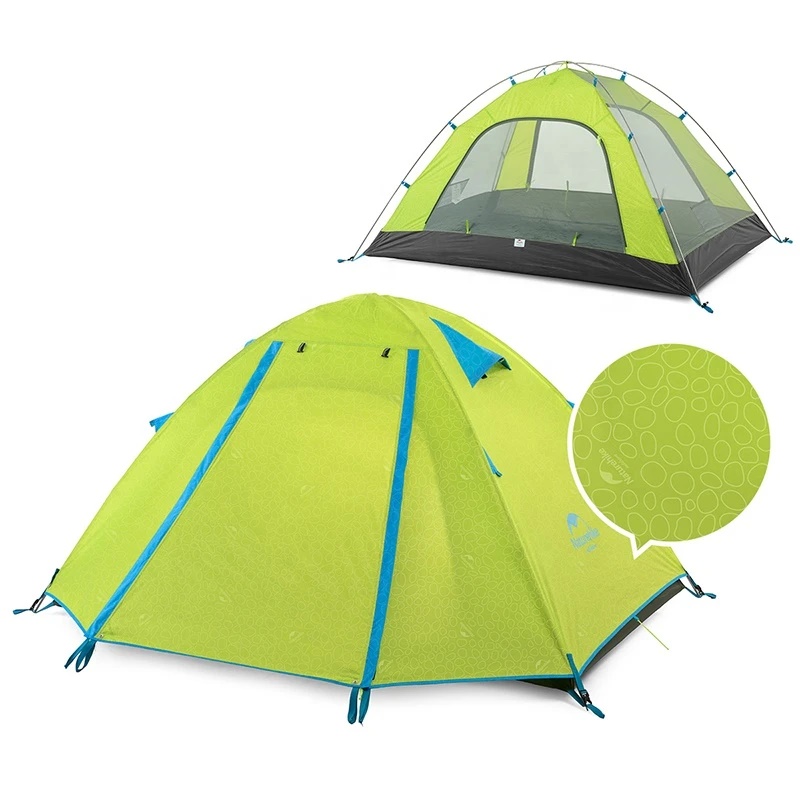 Naturehike stan P2 pro 2 osoby upg. váha 2200g - světle zelený