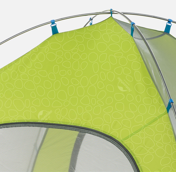 Naturehike stan P2 pro 2 osoby upg. váha 2200g - světle zelený