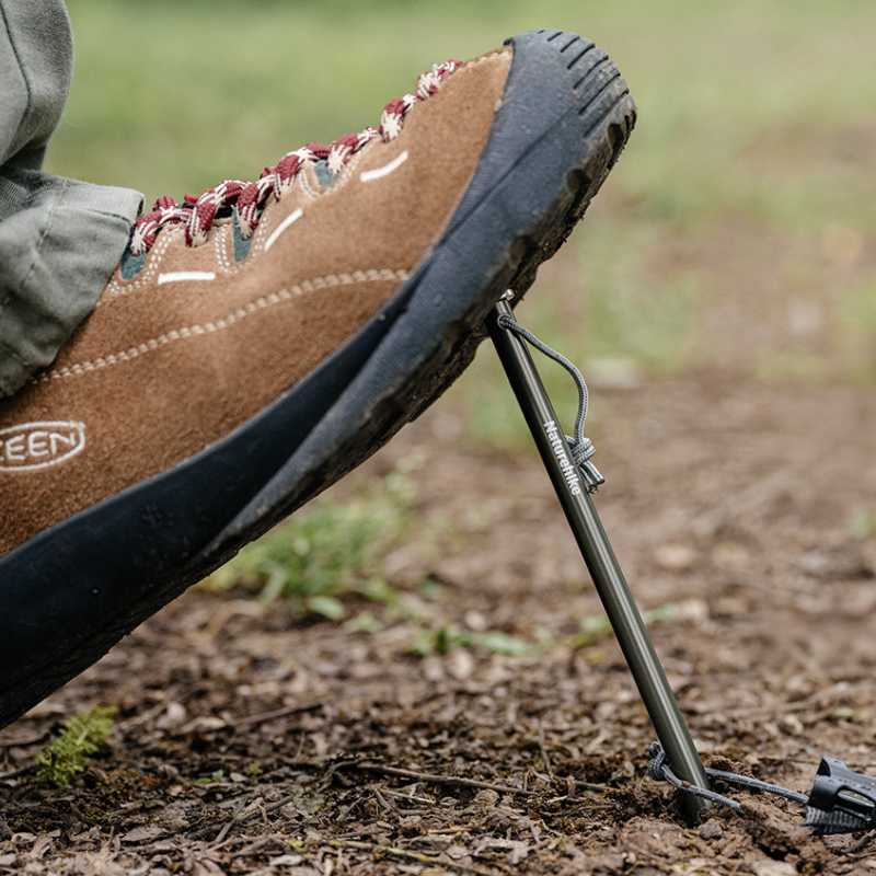 Naturehike stanové kolíky do tvrdého terénu 18 cm (hřebík) – 10,5 g/ks