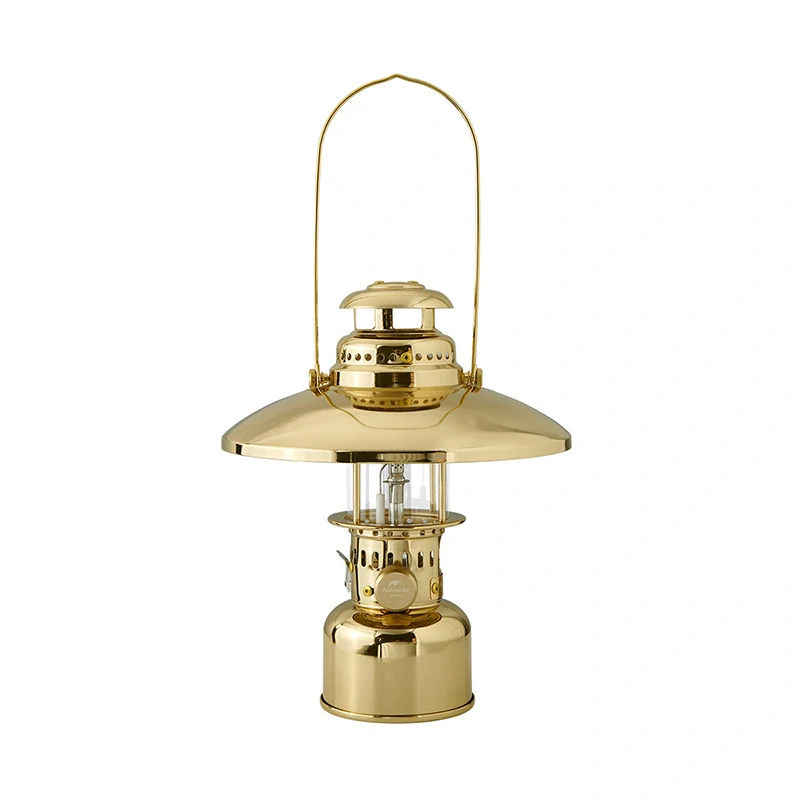Naturehike plynová retro lampa 690g zlatá