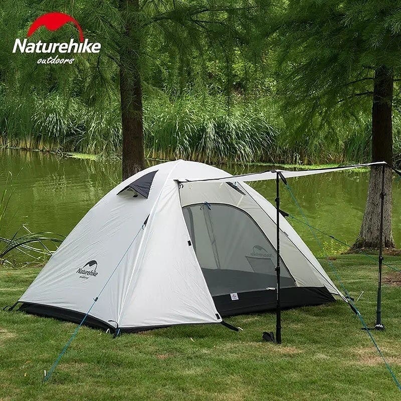 Naturehike stan P4 pro 3-4 osoby váha 2950g - bílý