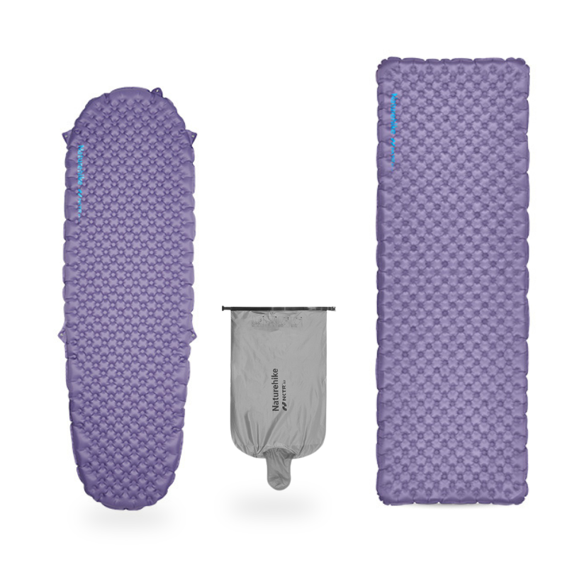 Naturehike ultralehká nafukovací karimatka NKTR Air R-value 5,8 – fialová