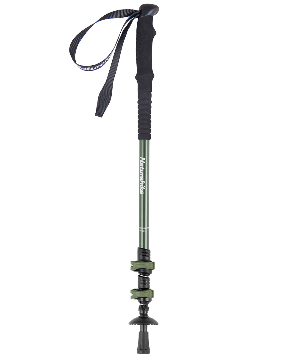 Naturehike hliníkové teleskopické hole Sunlit pár (120cm) 460g – zelená