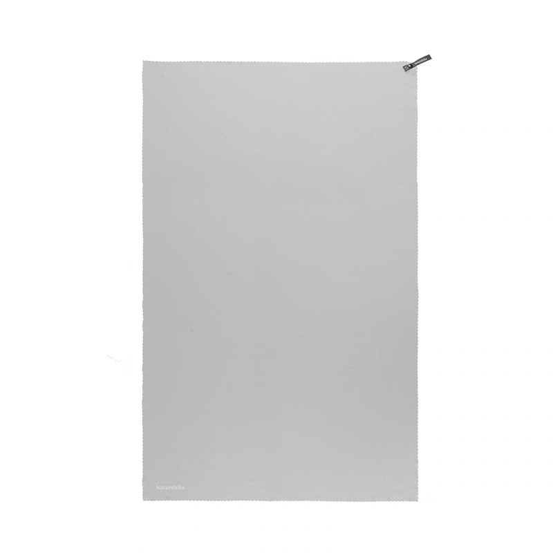 Naturehike rychleschnoucí osuška 128 × 80 cm 100 g – světle šedá