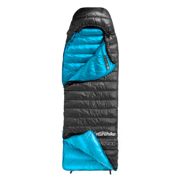 Naturehike péřový spací pytel CW400 vel. M 650FP - černý