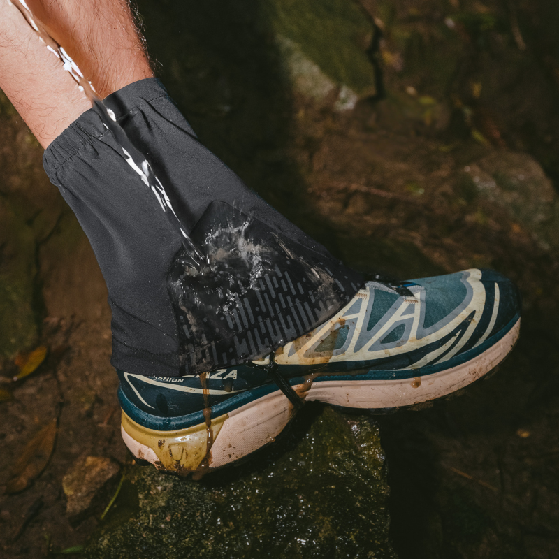 Naturehike ultralehké návleky na boty Trail Running – černé