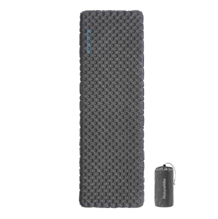 Naturehike ultralehká nafukovací karimatka R3.5 obdelník - šedá