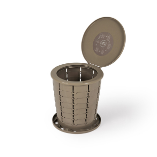 Naturehike skládací toaleta 1,5kg - hnědá