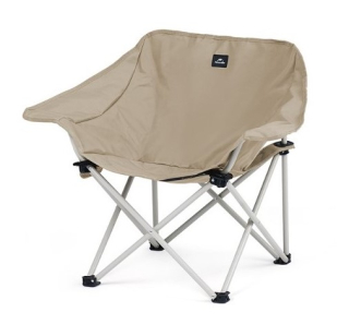 Naturehike skládací křeslo Moon s područkami - béžové