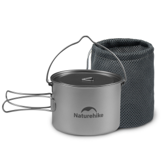 Naturehike titanový hrnec Ti02 900ml - 164g