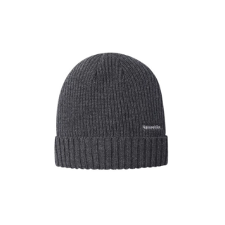 Naturehike pletená zimní čepice s fleecem 95g - šedá