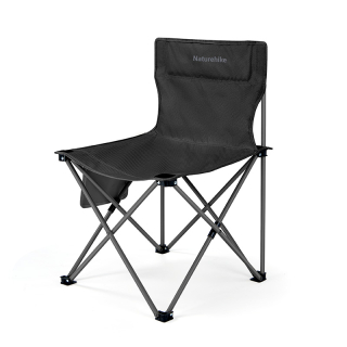 Naturehike skládací kempingová židle T01 - černá