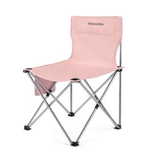 Naturehike skládací kempingová židle T01 - růžová