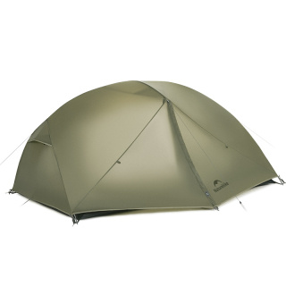Naturehike ultralehký stan Mongar 3 série Pro 20D 2404g - olivový