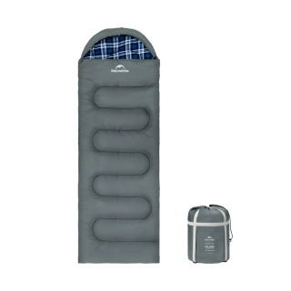 Naturehike bavlněný spací pytel HL500 modrý flanel 2,7kg