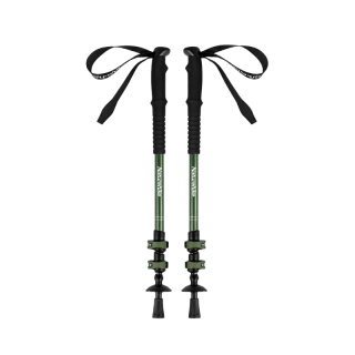 Naturehike hliníkové teleskopické hole Sunlit pár (135cm) 480g – zelená