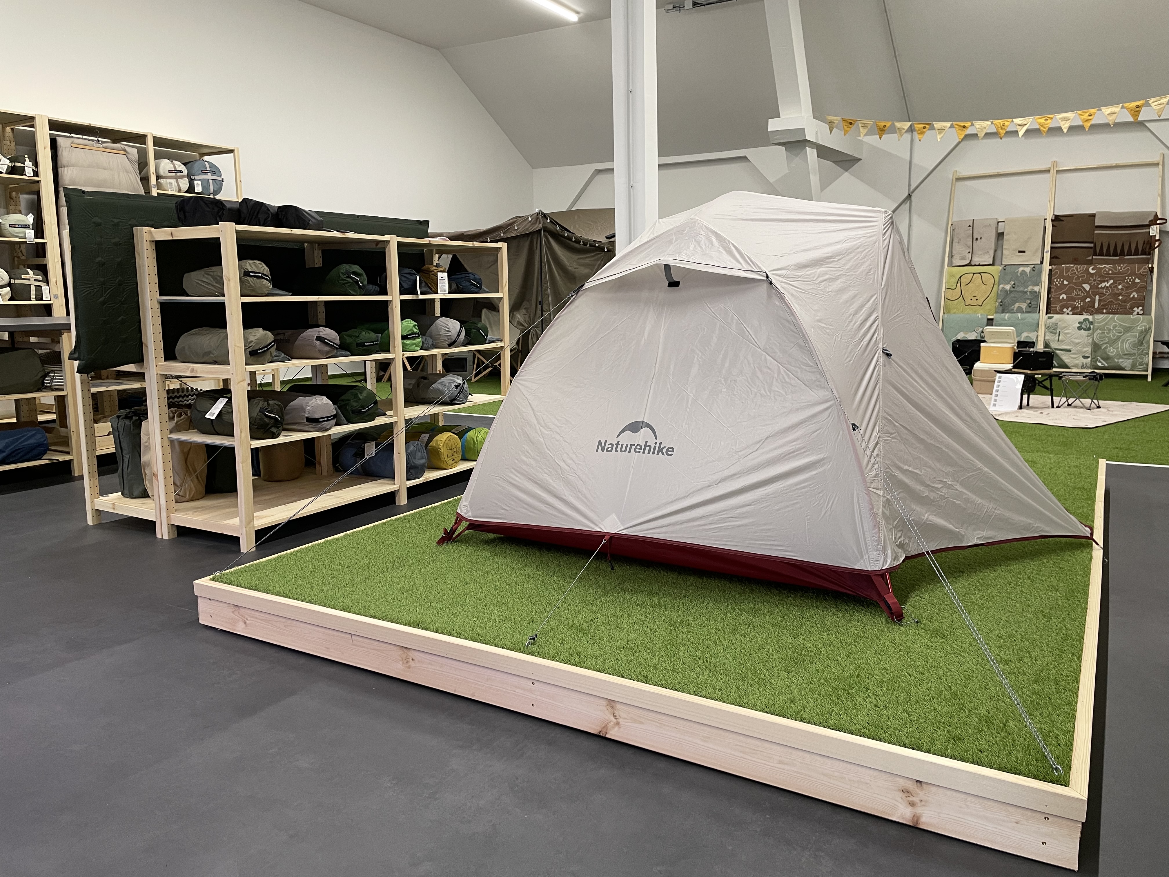 Showroom Naturehike - campingové vybavení